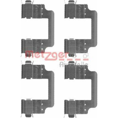 Metzger Zubehörsatz, Scheibenbremsbelag 109-1728