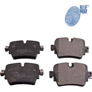 Blue Print Bremsbelagsatz, Scheibenbremse ADJ134249