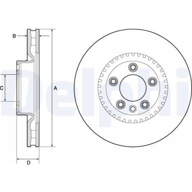 Bremsscheibe BG9168C Bremsscheibe BG9168C