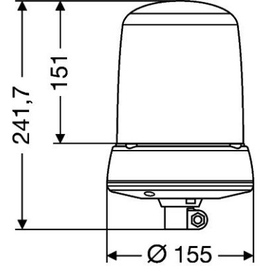 Blitz-Kennleuchte 2RL 008 183-211