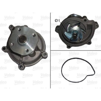 Valeo Wasserpumpe 506899 Valeo Wasserpumpe 506899