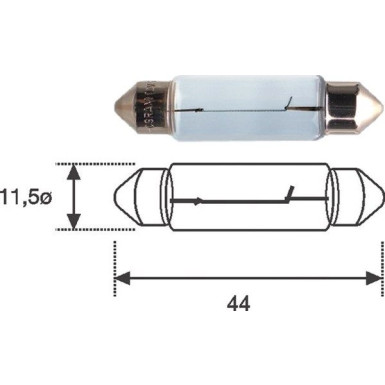 Magneti Marelli Glühlampe STANDARD 009461200000