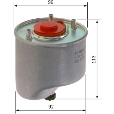 Kraftstofffilter F 026 402 864 Kraftstofffilter F 026 402 864