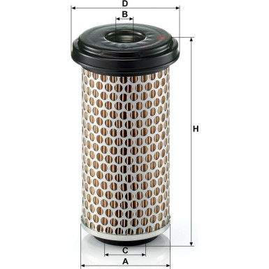 MANN-FILTER C 940 Luftfilter