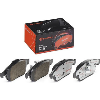 Brembo Bremsbelagsatz, Scheibenbremse XTRA LINE P 68 047X