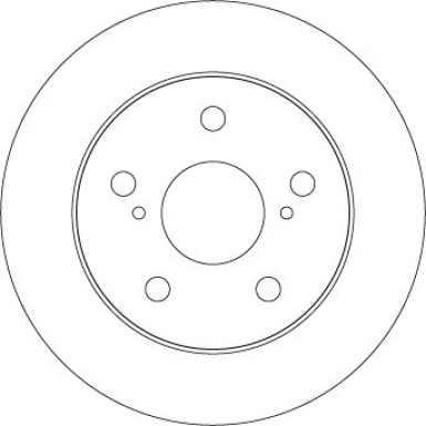 TRW Bremsscheibe DF4811
