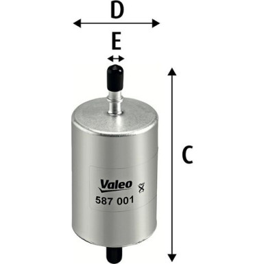 Valeo Kraftstofffilter 587001