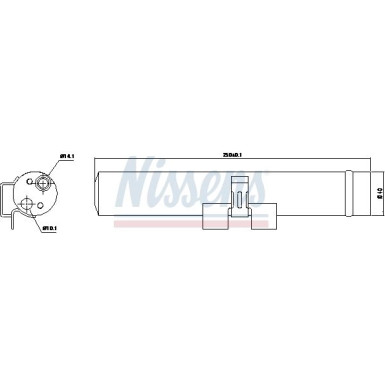 Nissens Trockner, Klimaanlage 95516