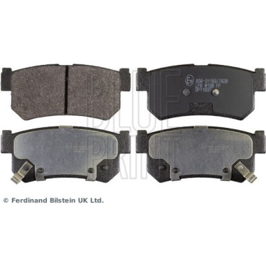 Blue Print Bremsbelagsatz, Scheibenbremse ADG04262