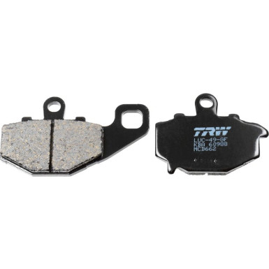 TRW Bremsbelagsatz, Scheibenbremse Organic Allround MCB662