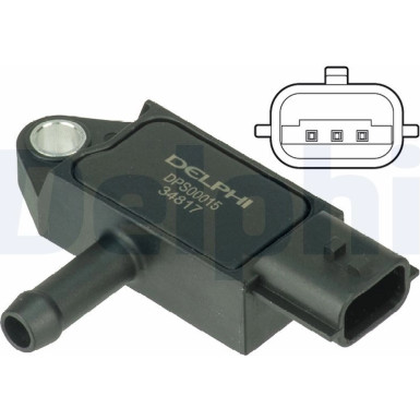 Sensor, Abgasdruck DPS00015 Sensor, Abgasdruck DPS00015