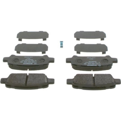 BOSCH Bremsbelagsatz, Scheibenbremse 0 986 494 445 BOSCH Bremsbelagsatz, Scheibenbremse 0 986 494 445