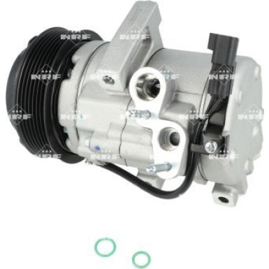 NRF 320126 Klimakompressor für FORD Ranger Mk3 (TKE) HS13N, 12V, PAG 46, mit Dichtring
