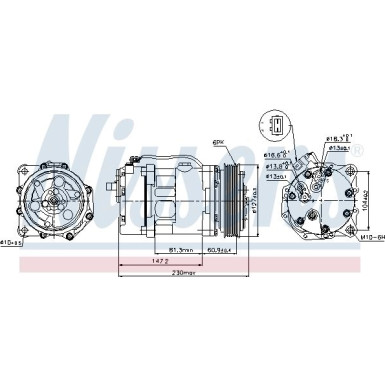 Kompressor, Klimaanlage 89044 Kompressor, Klimaanlage 89044