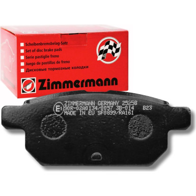 Zimmermann Bremsbelagsatz, Scheibenbremse 25258.145.1 Zimmermann Bremsbelagsatz, Scheibenbremse 25258.145.1