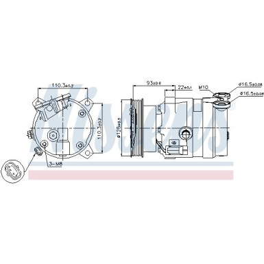 Kompressor, Klimaanlage 89106