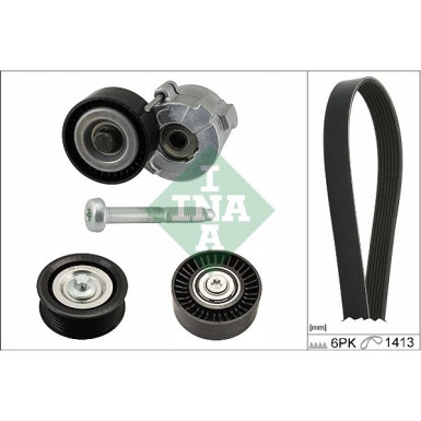 INA Keilrippenriemensatz 529 0304 10