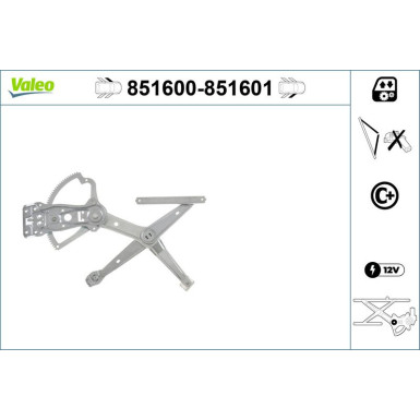 Valeo Fensterheber 851600