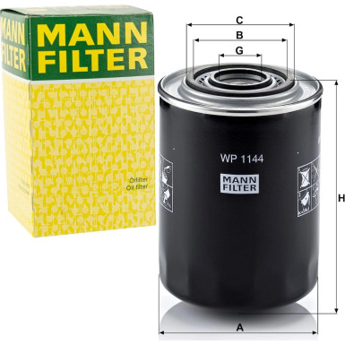 Mann-Filter Ölfilter WP 1144