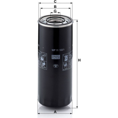 Ölfilter WP 11 102/1-2