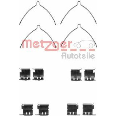 Metzger Zubehörsatz, Scheibenbremsbelag 109-1289