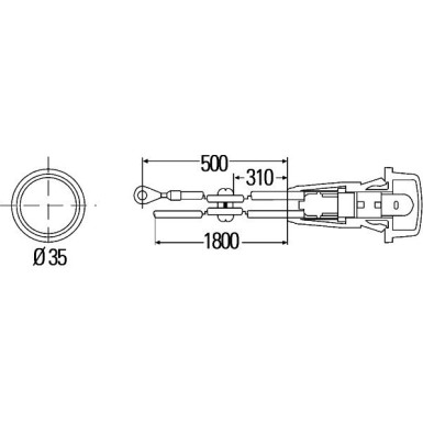 Hella Zusatzblinkleuchte 2BM 003 563-111