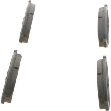 BOSCH Bremsbelagsatz, Scheibenbremse 0 986 494 172