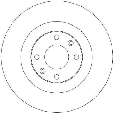 TRW Bremsscheibe DF4226 TRW Bremsscheibe DF4226