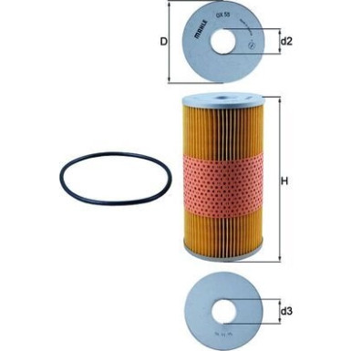 Ölfilter OX 55D