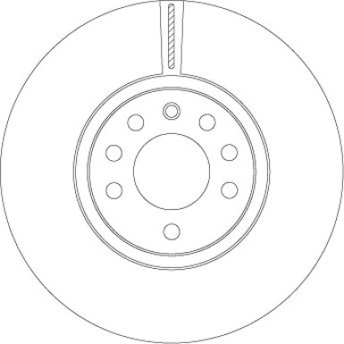 TRW Bremsscheibe DF4549 TRW Bremsscheibe DF4549