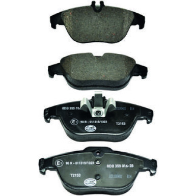 Hella Bremsbelagsatz, Scheibenbremse 8DB 355 016-281 Hella Bremsbelagsatz, Scheibenbremse 8DB 355 016-281