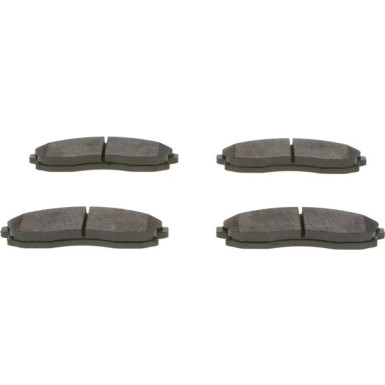 BOSCH Bremsbelagsatz, Scheibenbremse 0 986 424 340