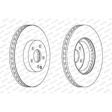 Bremsscheibe DDF1692C-1