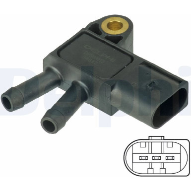 Sensor, Abgasdruck DPS00013 Sensor, Abgasdruck DPS00013