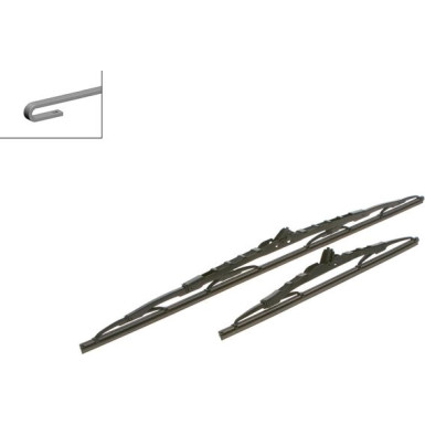 BOSCH 613 Scheibenwischer Twin 3 397 010 414 BOSCH 613 Scheibenwischer Twin 3 397 010 414