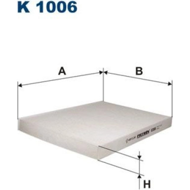 Filtron Filter, Innenraumluft K 1006