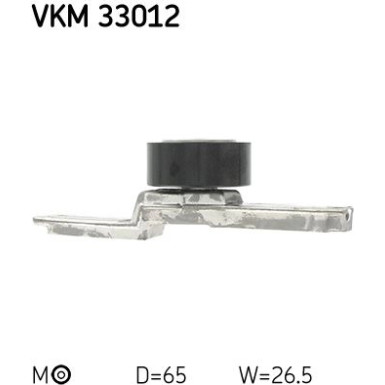 SKF Spannrolle, Keilrippenriemen VKM 33012