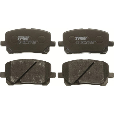 TRW Bremsbelagsatz, Scheibenbremse COTEC GDB3315 TRW Bremsbelagsatz, Scheibenbremse COTEC GDB3315