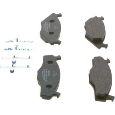 BOSCH Bremsbelagsatz, Scheibenbremse 0 986 468 871