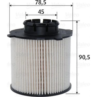 Valeo Kraftstofffilter 587932