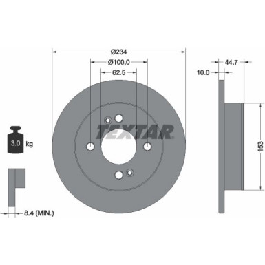 Bremsscheibe 92291603 Bremsscheibe 92291603