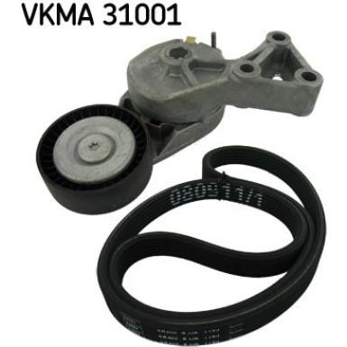 SKF Keilrippenriemensatz VKMA 31001