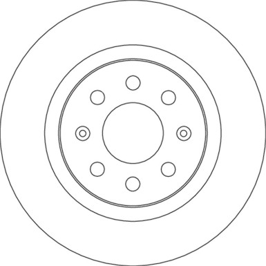 TRW Bremsscheibe DF4740 TRW Bremsscheibe DF4740