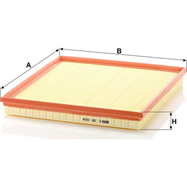 MANN-FILTER C 35 009 Luftfilter MANN-FILTER C 35 009 Luftfilter