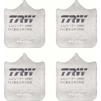 Bremsbelagsatz, Scheibenbremse MCB829CRQ Bremsbelagsatz, Scheibenbremse MCB829CRQ
