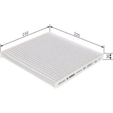 BOSCH 1 987 432 246 Innenraumfilter BOSCH 1 987 432 246 Innenraumfilter