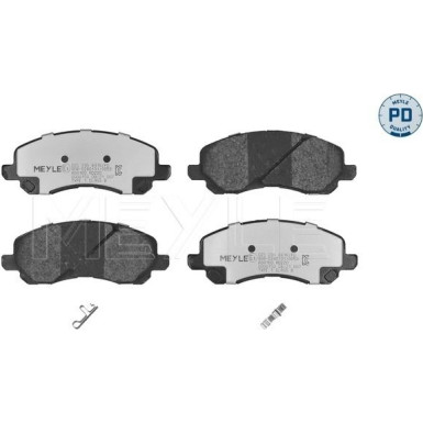 Meyle Bremsbelagsatz, Scheibenbremse MEYLE-PD: Advanced performance and design 025 235 8416/PD Meyle Bremsbelagsatz, Scheibenbremse MEYLE-PD: Advanced performance and design 025 235 8416/PD