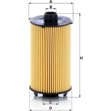 Ölfilter HU 12 007 X Ölfilter HU 12 007 X