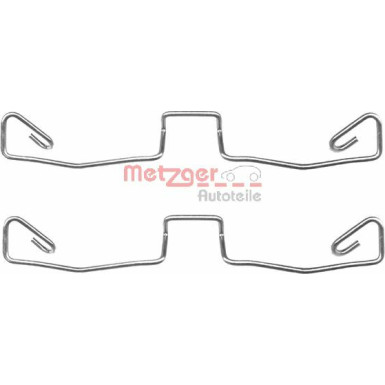 Metzger Zubehörsatz, Scheibenbremsbelag 109-1633