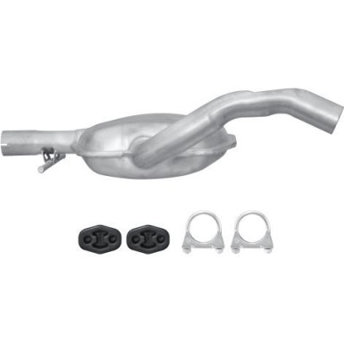 Hella Mittelschalldämpfer Easy2Fit – PARTNERED with Faurecia 8LC 366 026-231